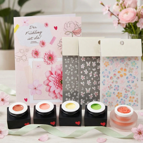 Lovenails Motto Box April Spring Flowers Hema-frei