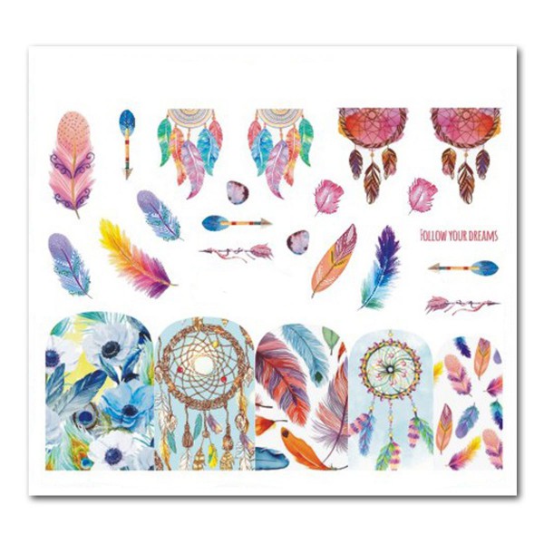 Nailart Tattoo Traumfänger 13
