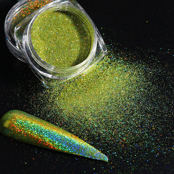 Holo glitter nailart glitzer puder