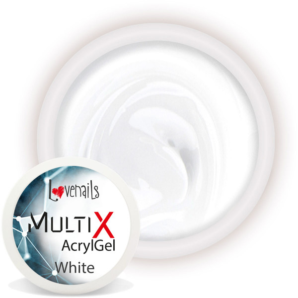 AcrylGel White Hochviskos poly nailart