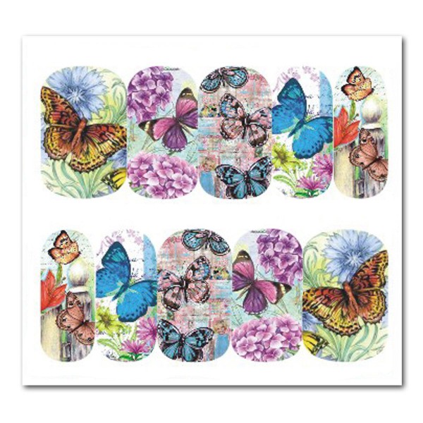 Nailart Tattoo Schmetterling Nr. 10