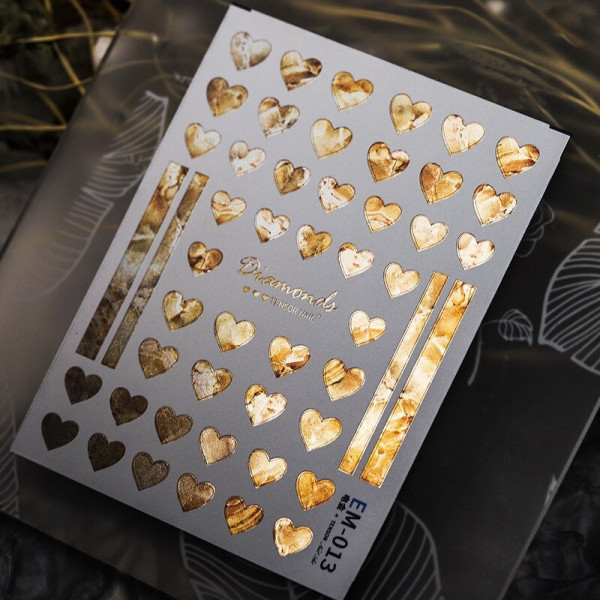 Metallic Nail Sticker Nailart 