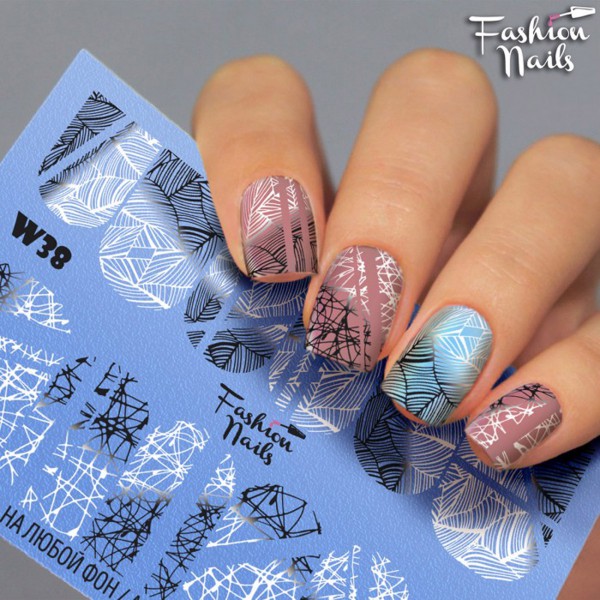 Fashion Nails Slider Trend Linien