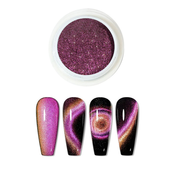 Cat Eye Pigment Nailart