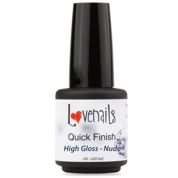 Quick Finish High Gloss - Nude 15ml