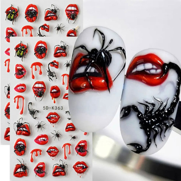 3D Nail Sticker Halloween