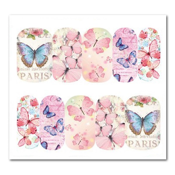 Nailart Tattoo Schmetterling Nr. 13