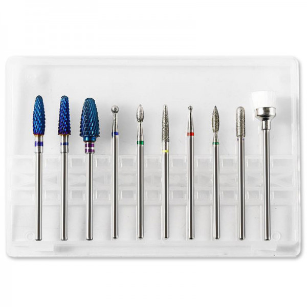 10er Bit Set All-In-One Nageldesign