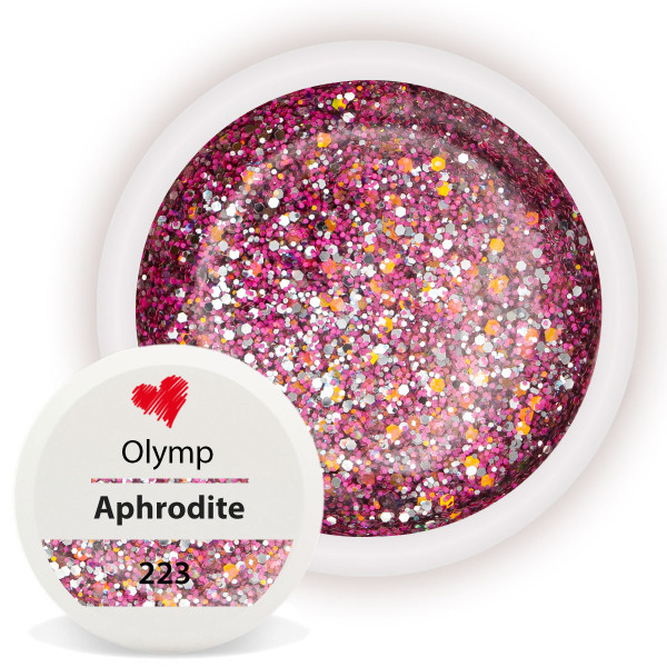 Olymp Glitter Farbgel Aphrodite Nailart