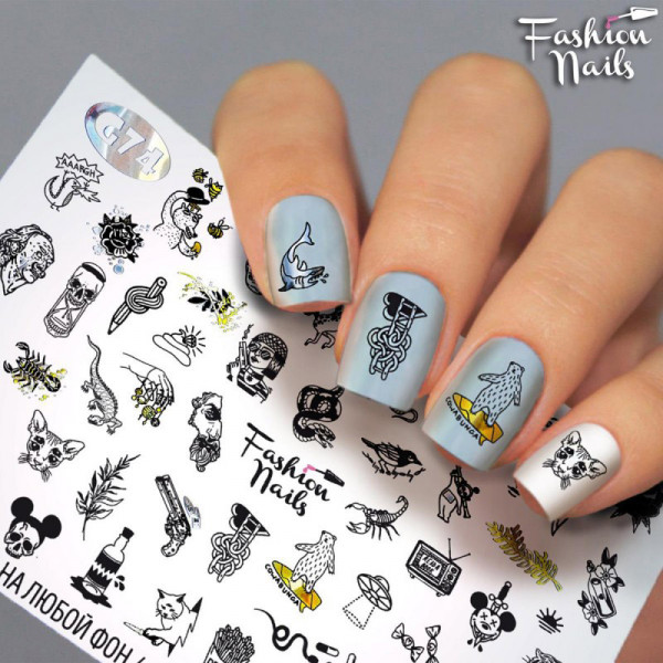 Galaxy Nail Slider von Fashion Nails