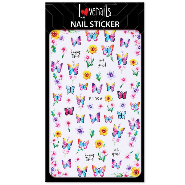 Nail Sticker Schmetterling 8