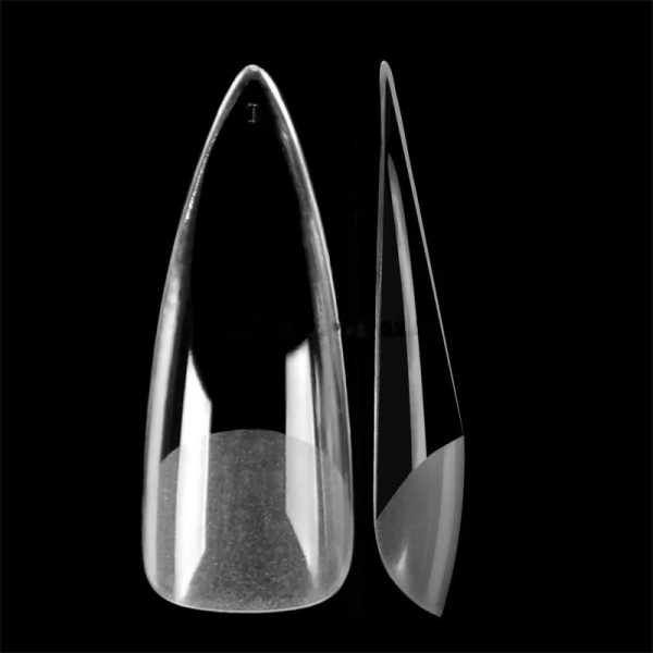 120 Stiletto Press-On Tips halb-mattiert