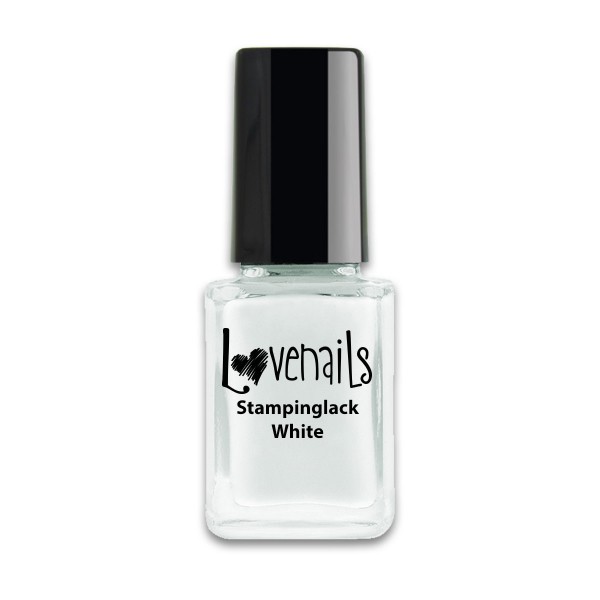 Lovenails Stamping Lack White 12ml