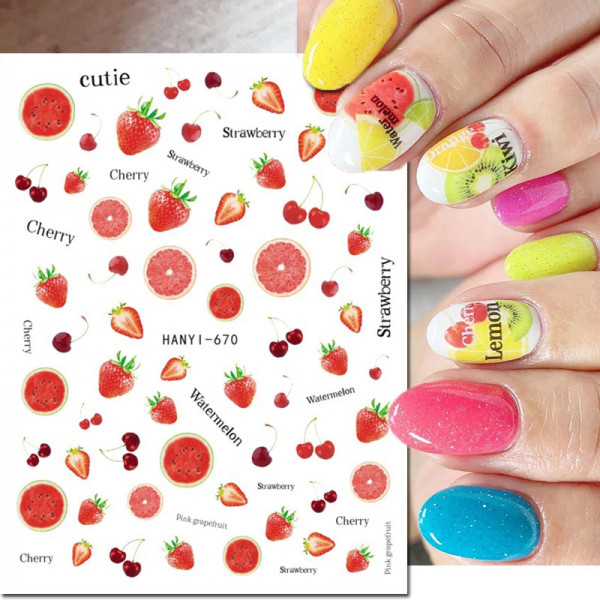 Nail Sticker Sommer 13