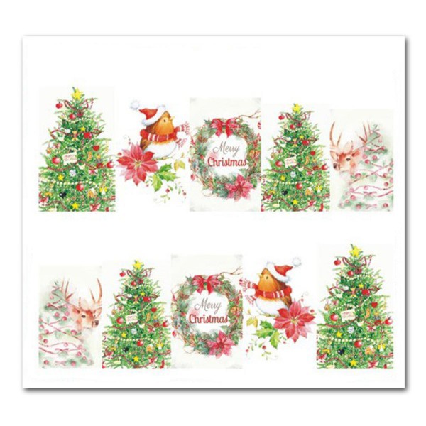 Nailart Tattoo Weihnachten 24