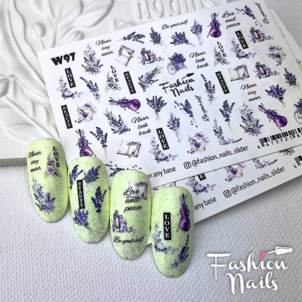 Blumen Slider Fashion Nails