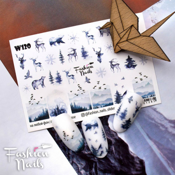 Winter Slider Fashion Nails